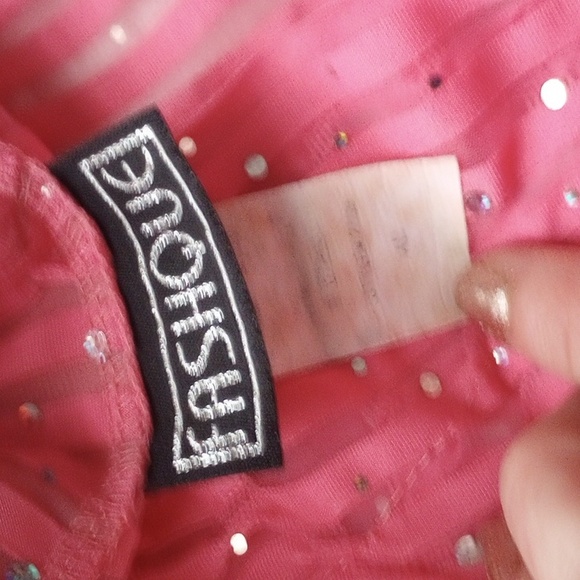 Fashque women's sparkly blouse large - Picture 2 of 4